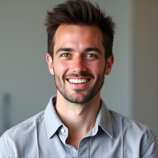 Portrait de Léo Durand, toiletteur expert chez ÉtoilePaws.